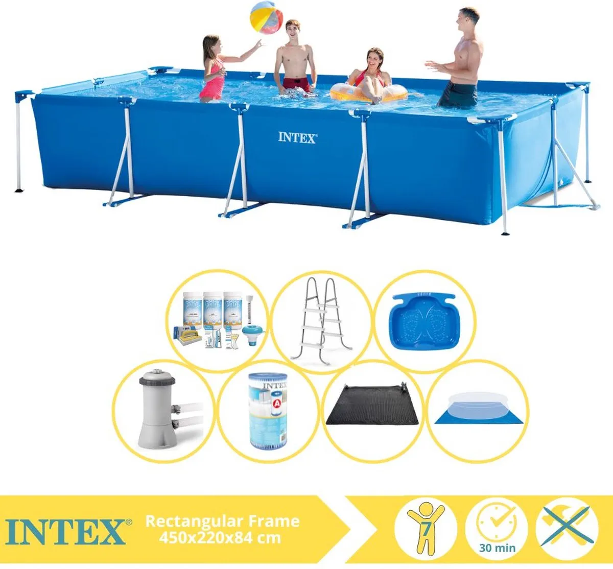 Intex 28273NP Opzetzwembad 450x220x84cm