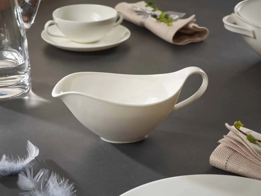 Villeroy & Boch Sauciere met Onderschotel - 0.25L - Wit