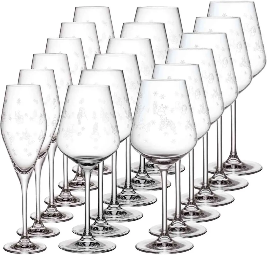 Villeroy & Boch Toy's Delight Wijnglazen-Set 18 Stuks