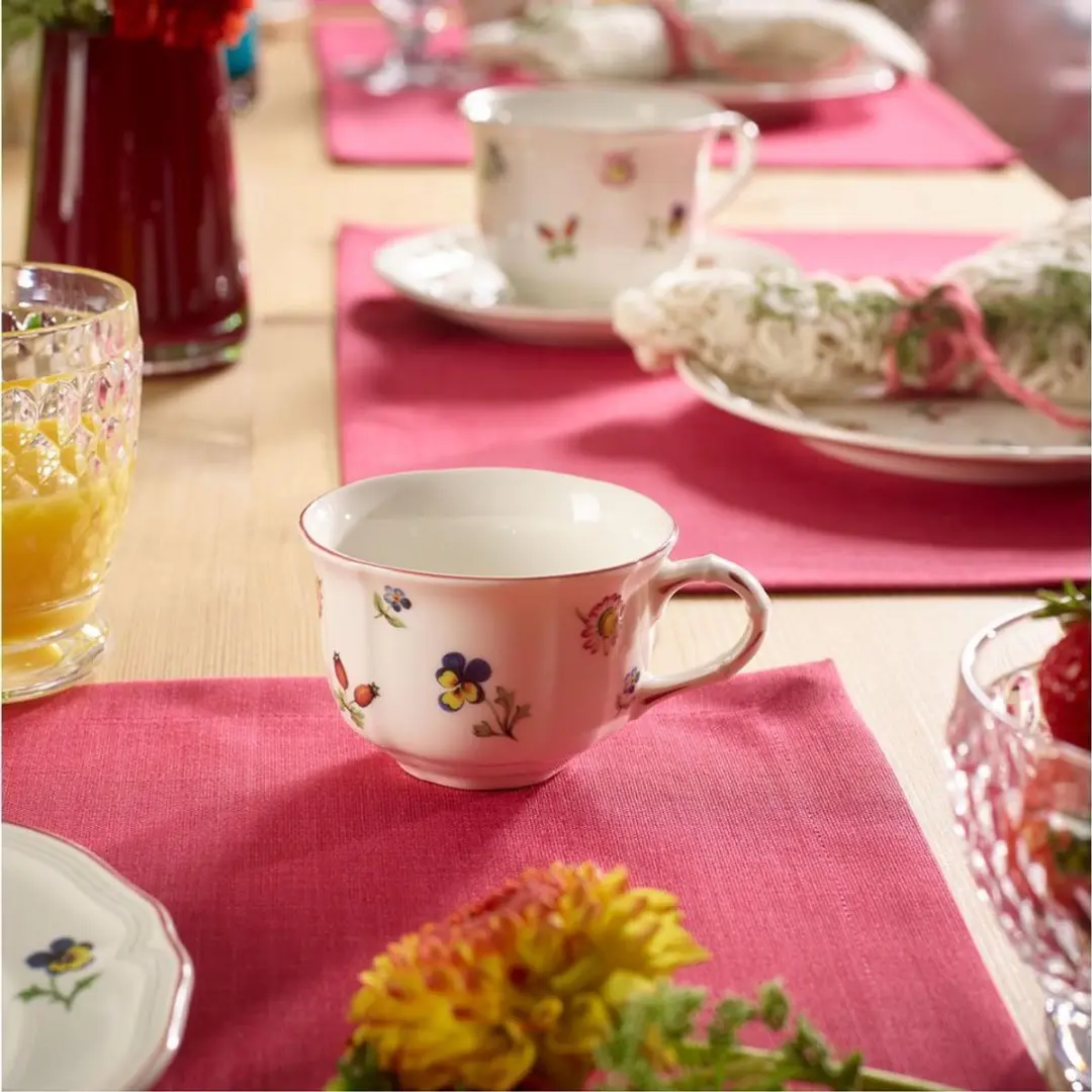Villeroy & Boch Petite Fleur Teetassen - 130ml - 6 Stuks
