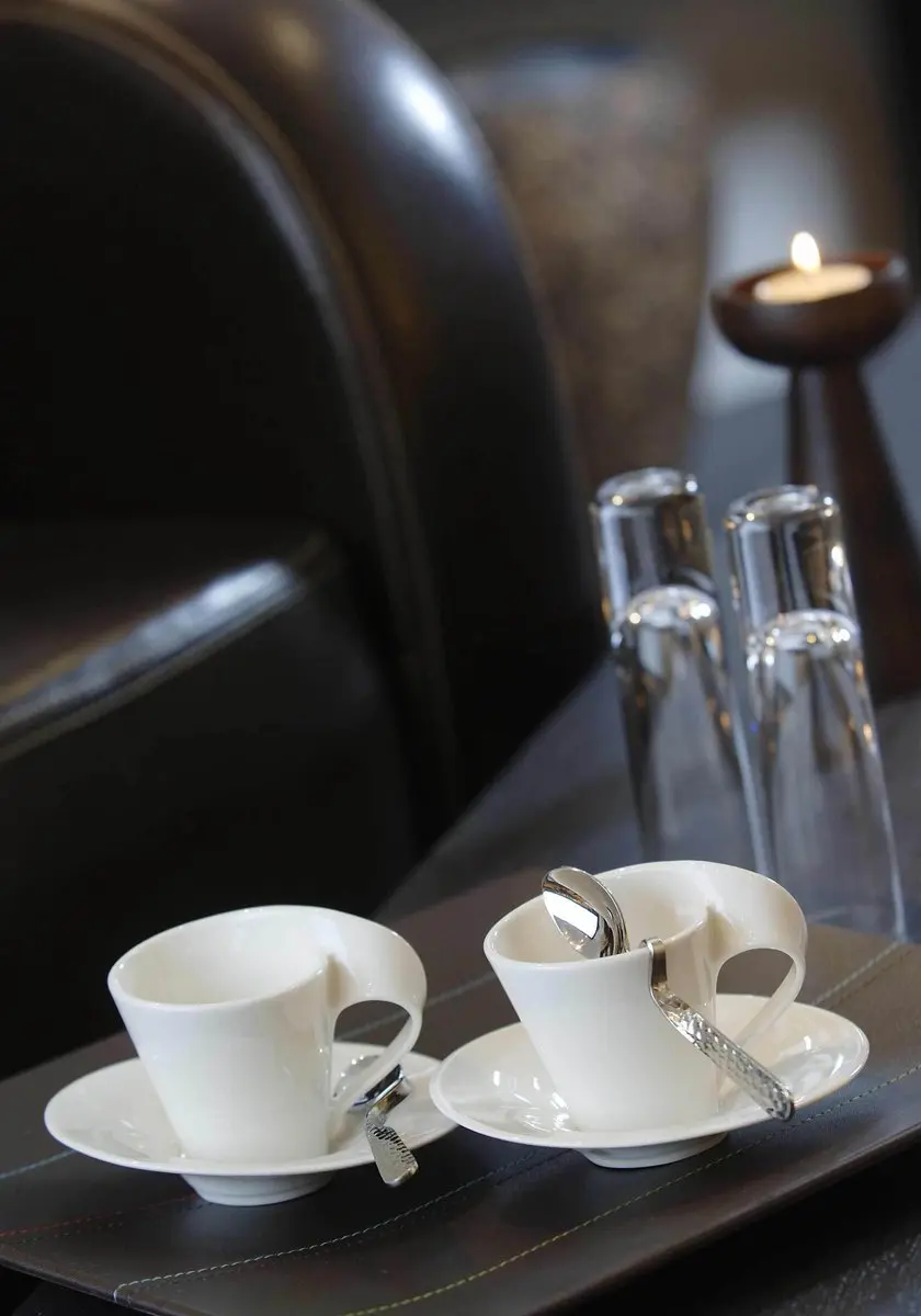 Villeroy & Boch NewWave Caffè Lepels 12cm - 6 Stuks - Zilver