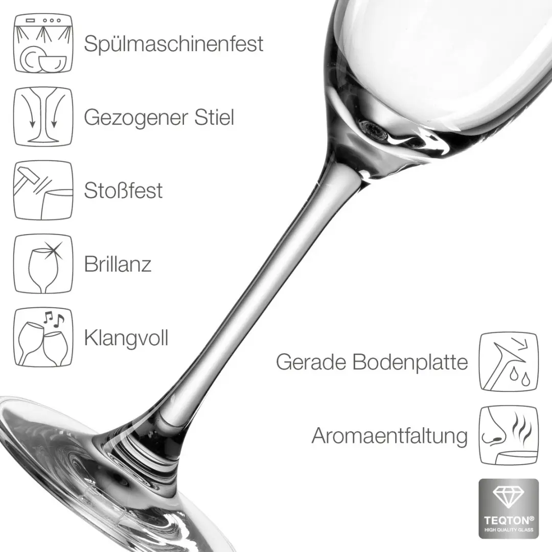 Leonardo Ciao+ Champagneglas 190ml - 6 Stuks