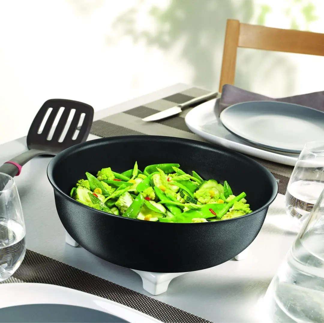 Tefal Ingenio Expertise L65019 Wokpan 28cm - Zwart