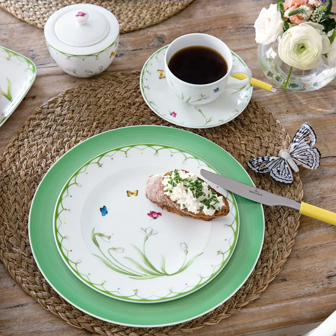 Villeroy & Boch Frühstücksteller Colourful Spring Ø21,5cm - 6 Stuks