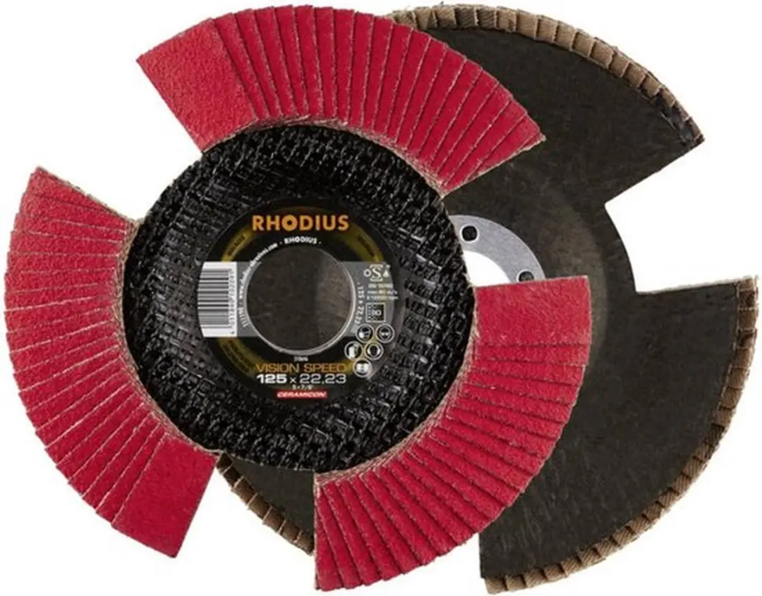 Rhodius VISION SPEED Lamellenschijf 125mm Ø