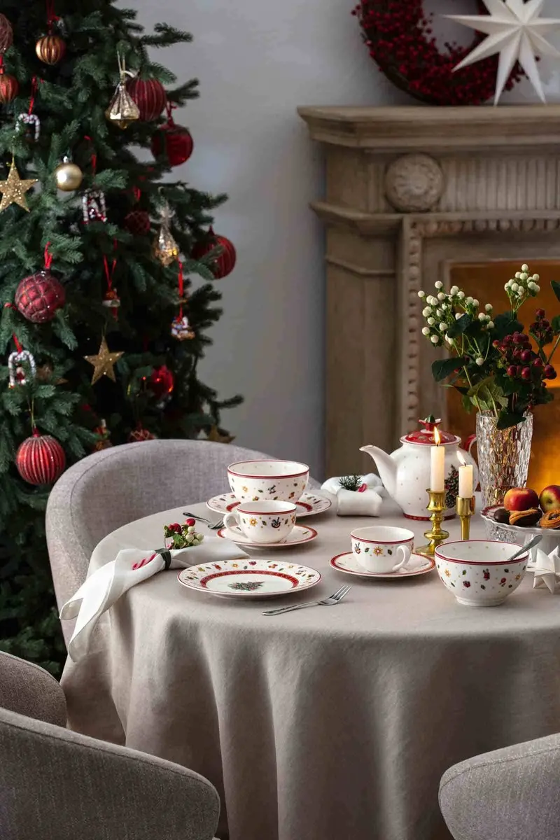 Villeroy & Boch Toy's Delight Koffietassen Set - 12 Stuks - 170ml - Wit/Gekleurd