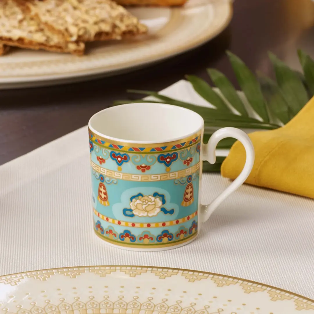Villeroy & Boch Samarkand Mokkakop 0,10L - Aquamarin