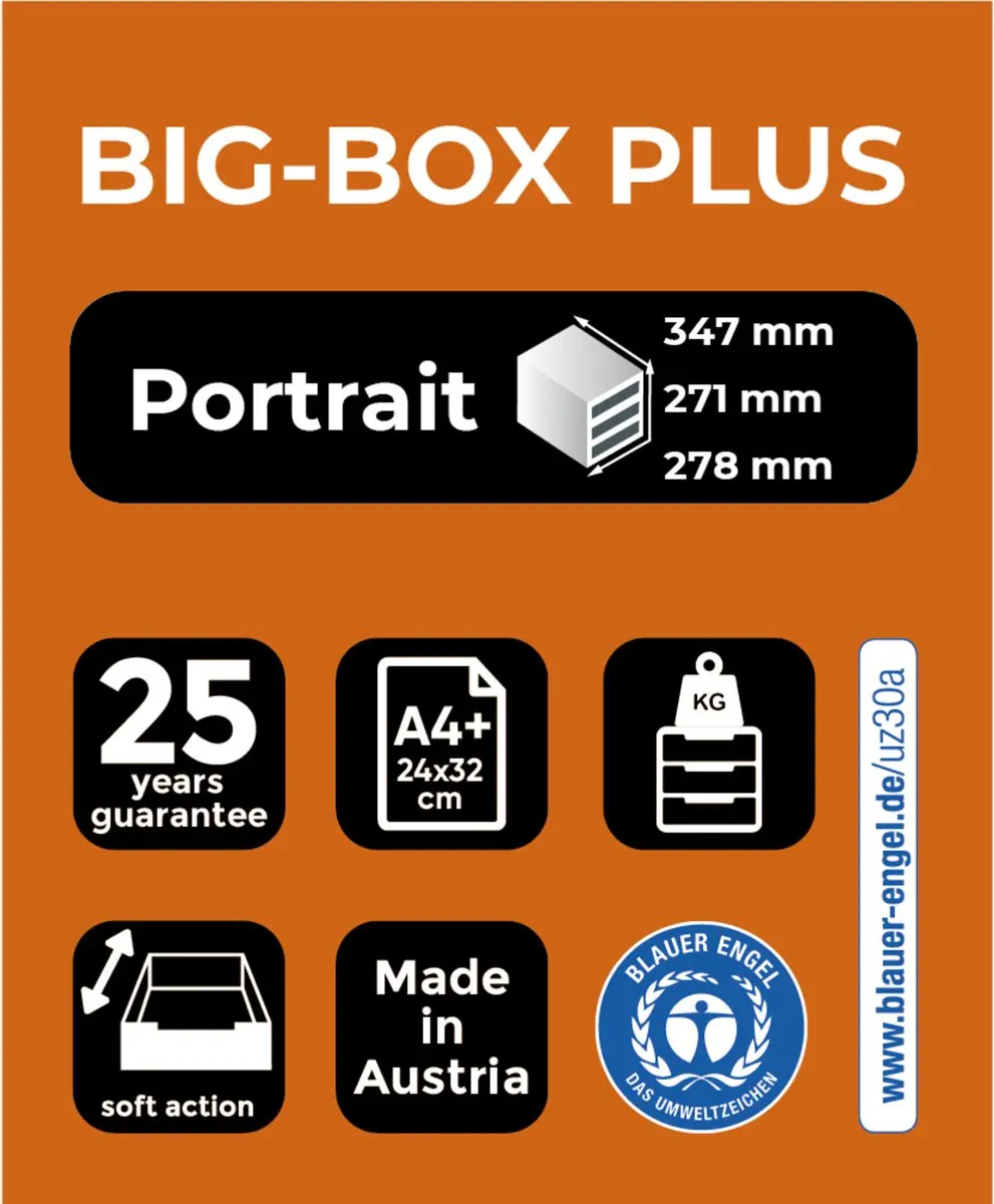 Exacompta Ladenbox BIG-BOX PLUS Iderama 3097279D - Ijsblauw