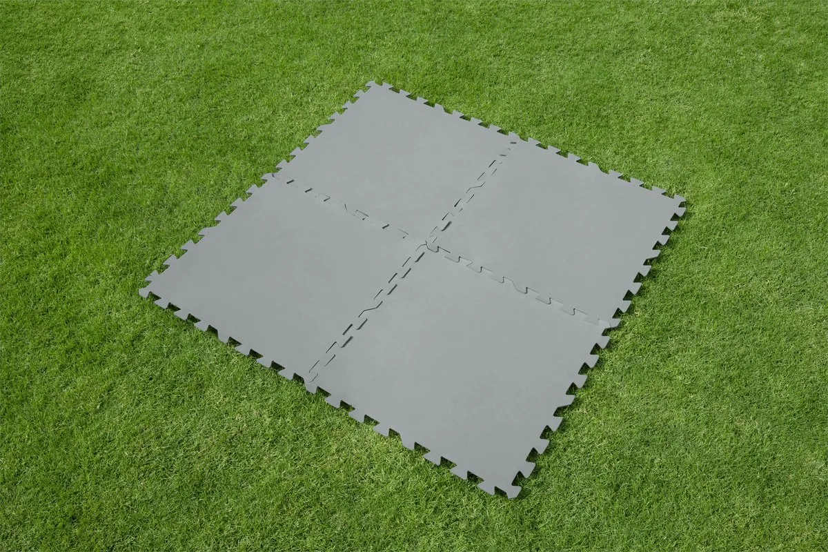 50 cm x 50 cm Zwembad Bodembeschermer Set met 9 Stuks