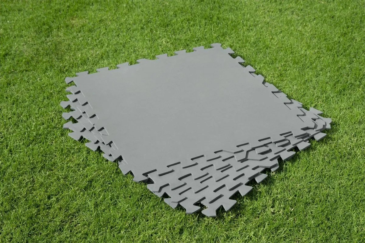 50 cm x 50 cm Zwembad Bodembeschermer Set met 9 Stuks