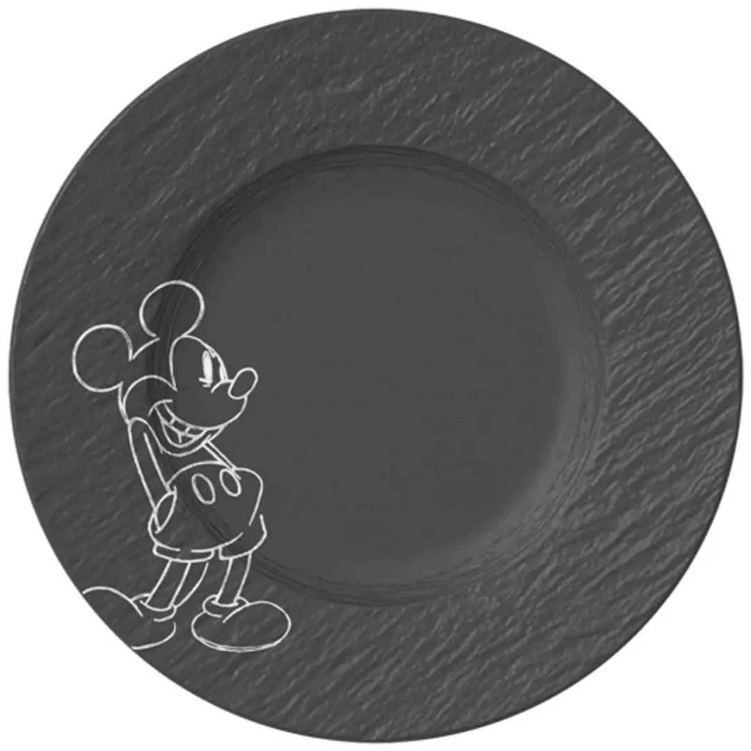Villeroy & Boch Manufacture Rock Mickey Mouse Ontbijt/Dessertbord