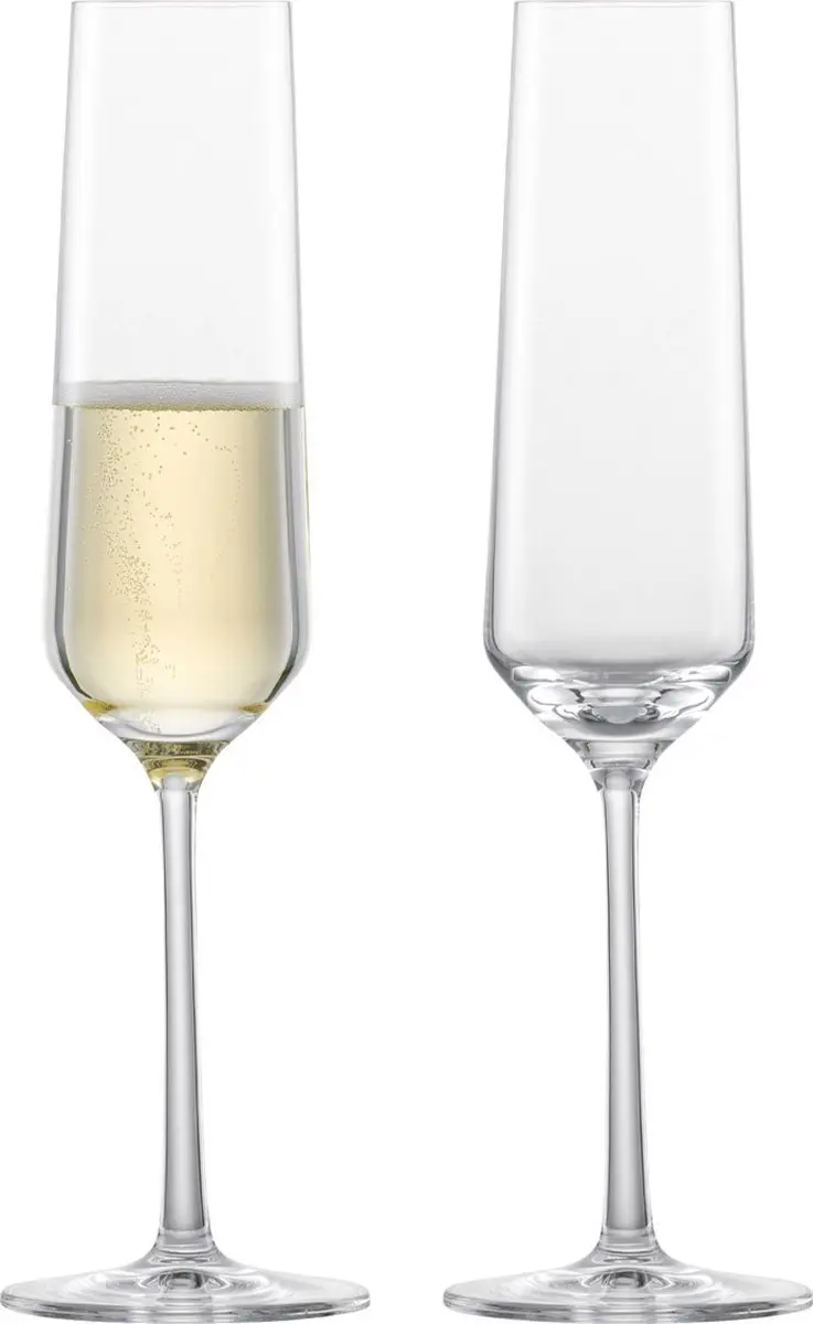 Zwiesel Glas Pure Sektglazen Set - 6x 209ml - Transparant