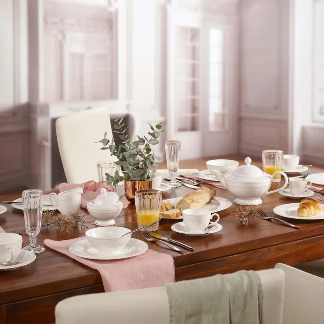 Villeroy & Boch Espressotassen Gray Pearl 70ml - 6 Stuks