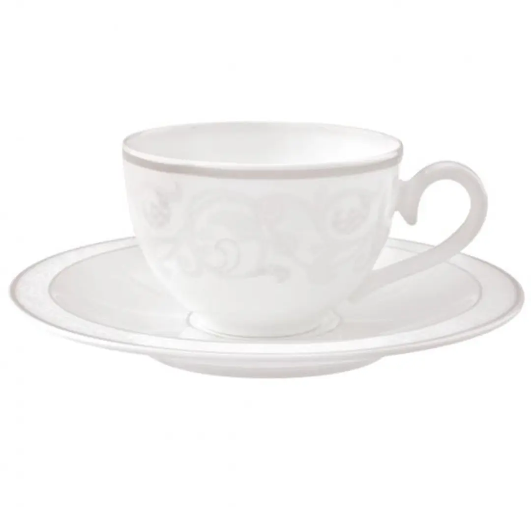 Villeroy & Boch Kaffeetasse Gray Pearl 120ml - 2 Stuks