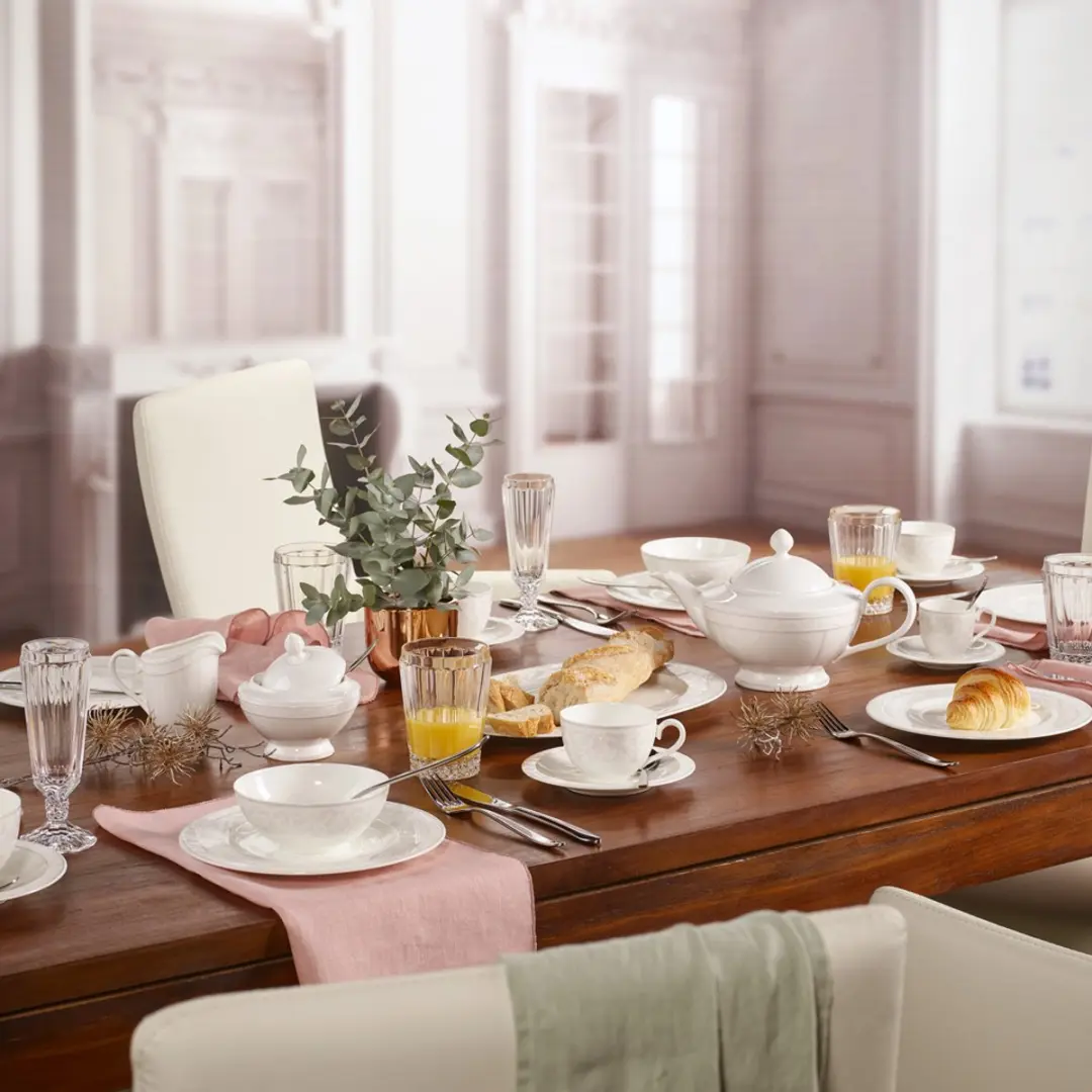 Villeroy & Boch Kaffeetasse Gray Pearl 120ml - 2 Stuks