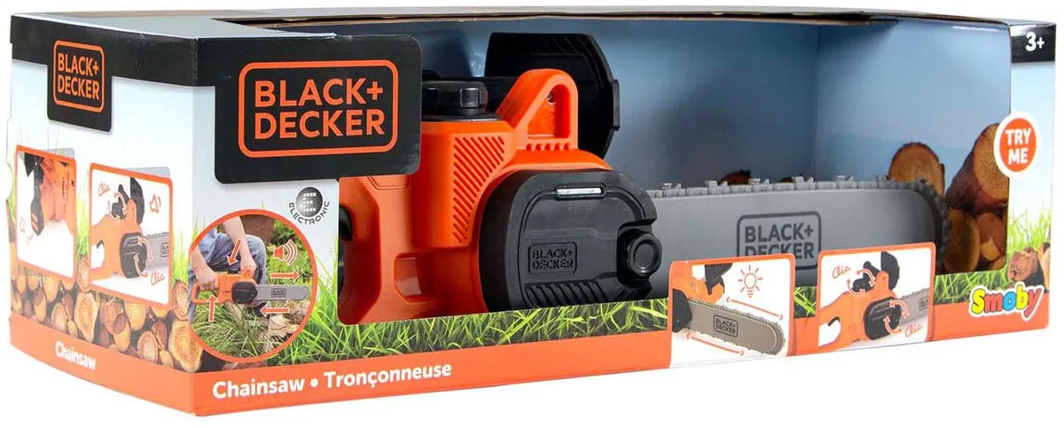 Smoby Black & Decker Kettingzaag