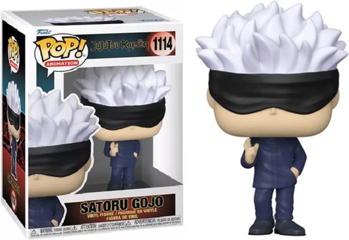 Funko POP! Jujutsu Kaisen Gojo Verzamelfiguur 9cm - Multicolours