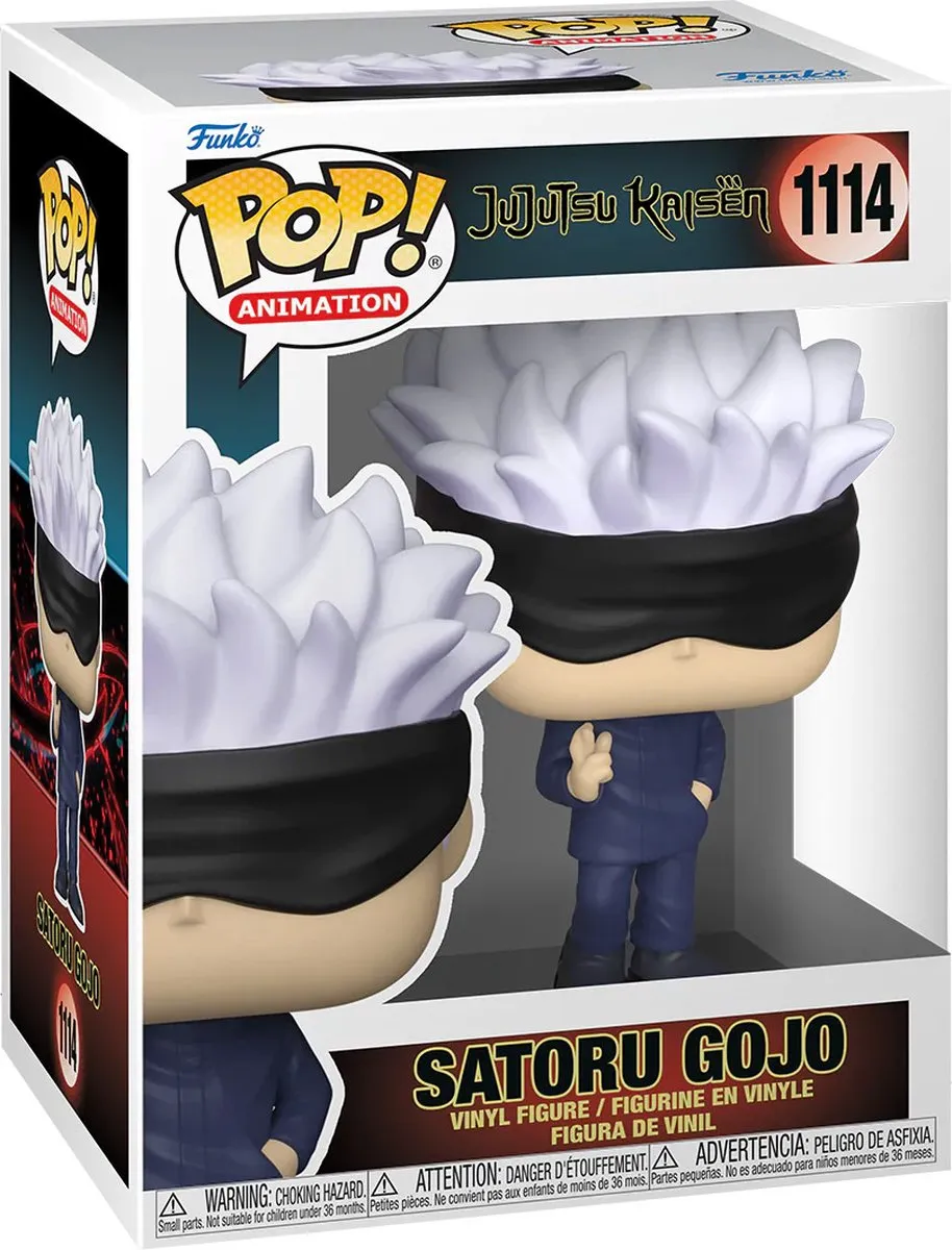 Funko POP! Jujutsu Kaisen Gojo Verzamelfiguur 9cm - Multicolours