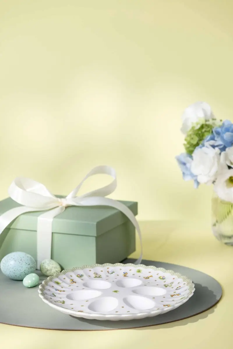 Villeroy & Boch Eierteller Easter Delight Ø24,2cm - Groen