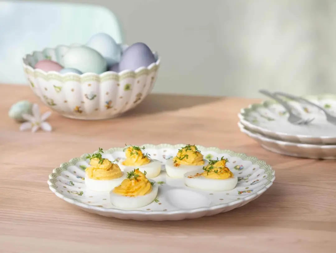 Villeroy & Boch Eierteller Easter Delight Ø24,2cm - Groen - afbeelding 6 van 6