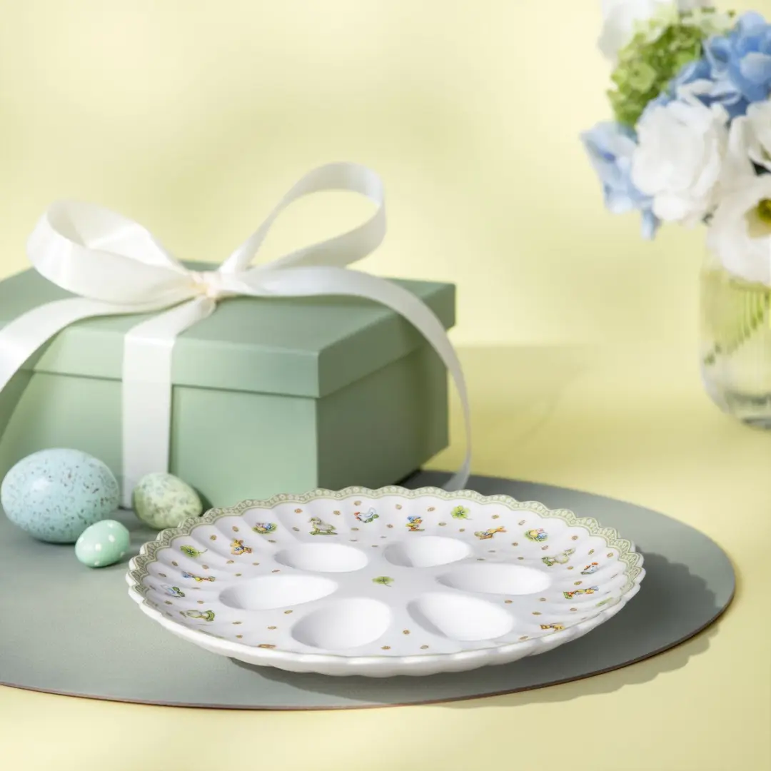 Villeroy & Boch Eierteller Easter Delight Ø24,2cm - Groen