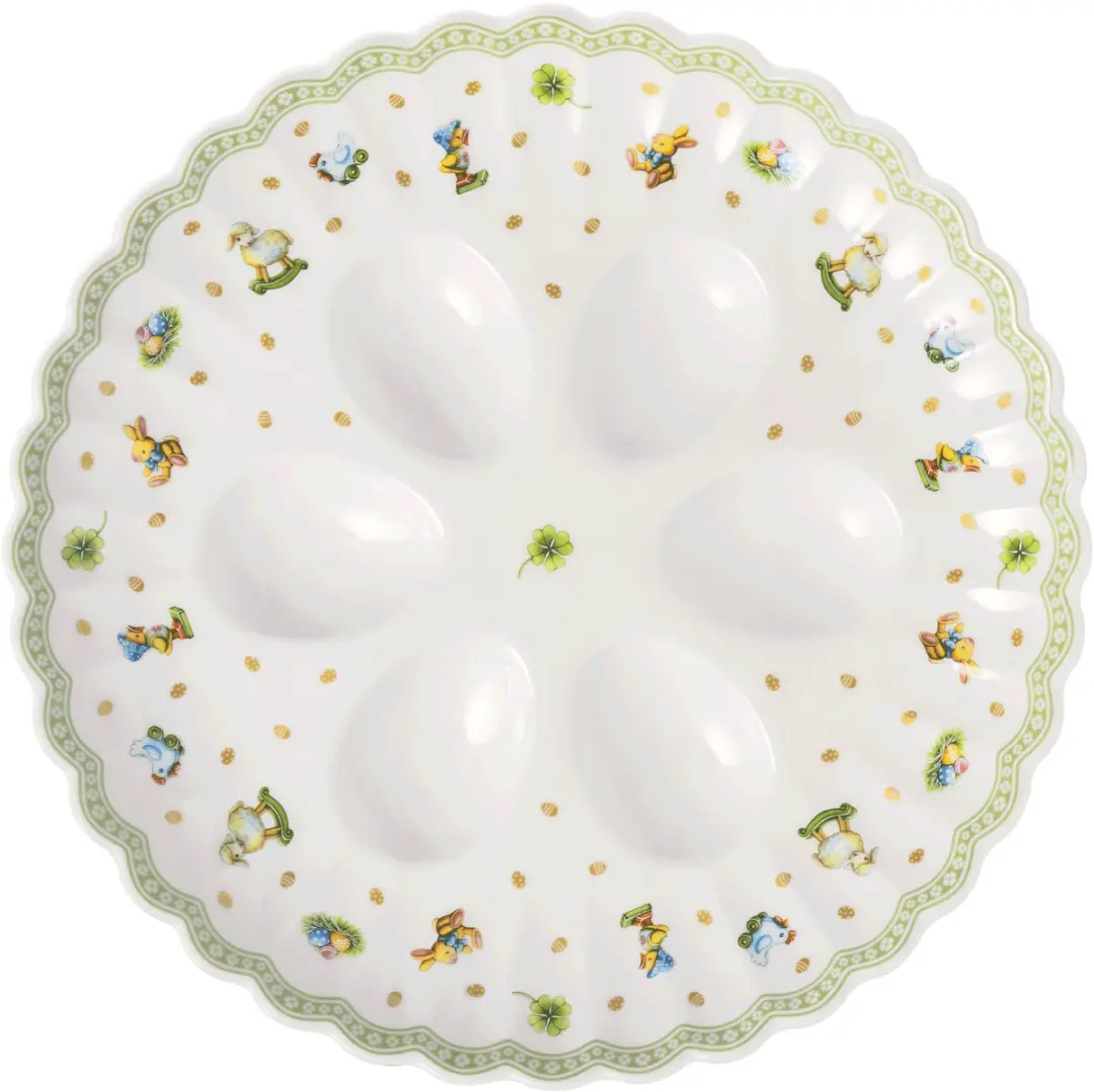 Villeroy & Boch Eierteller Easter Delight Ø24,2cm - Groen