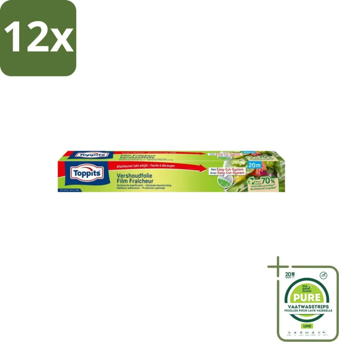 Toppits Vershoudfolie 32,5cm x 20m