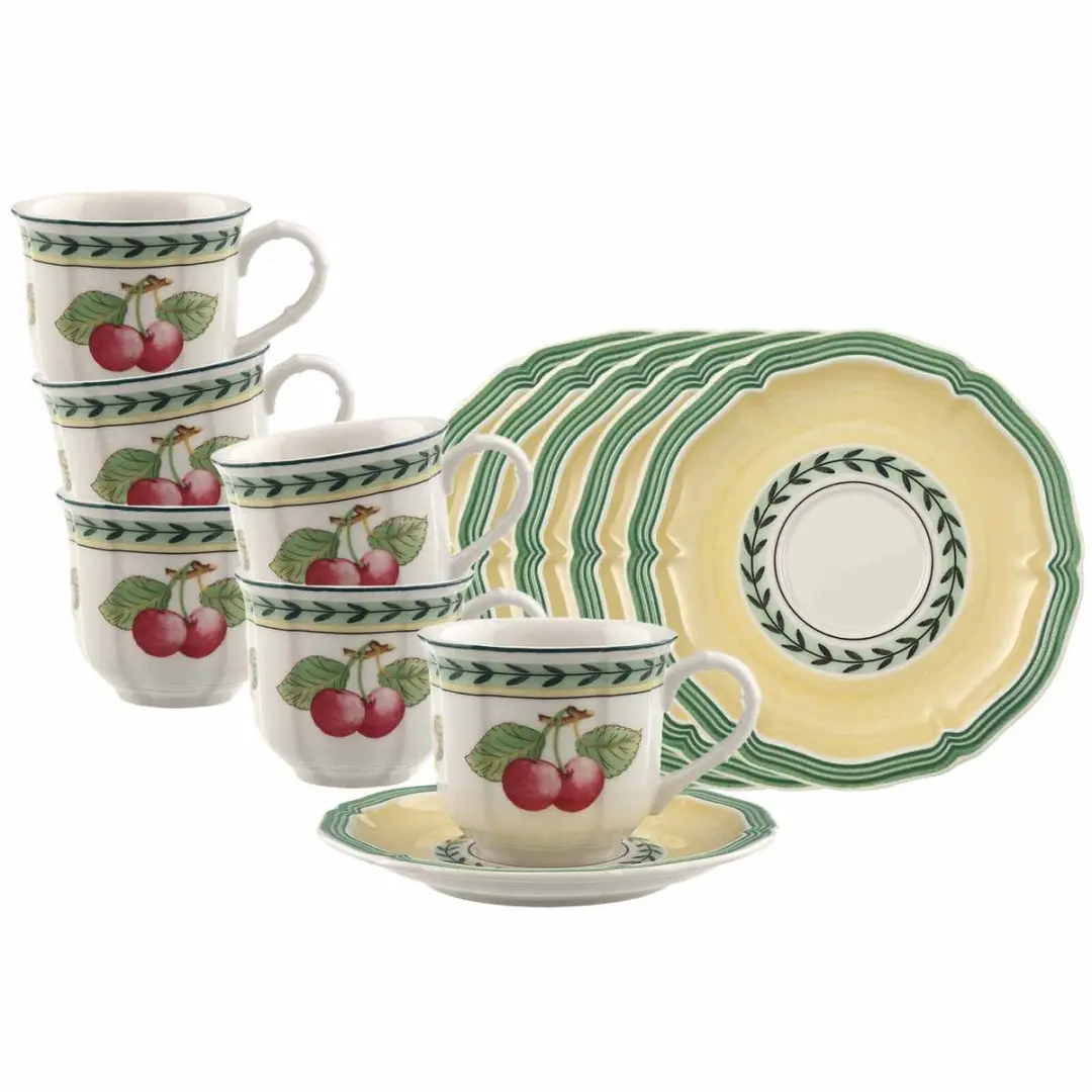 Villeroy & Boch French Garden Fleurence Espressotassen Set