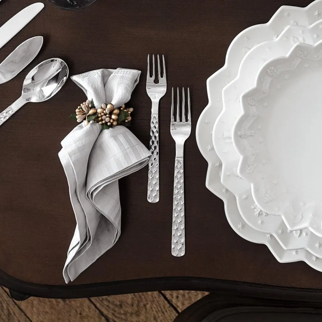 Villeroy & Boch Boston Bestekset 12-delig - Zilver