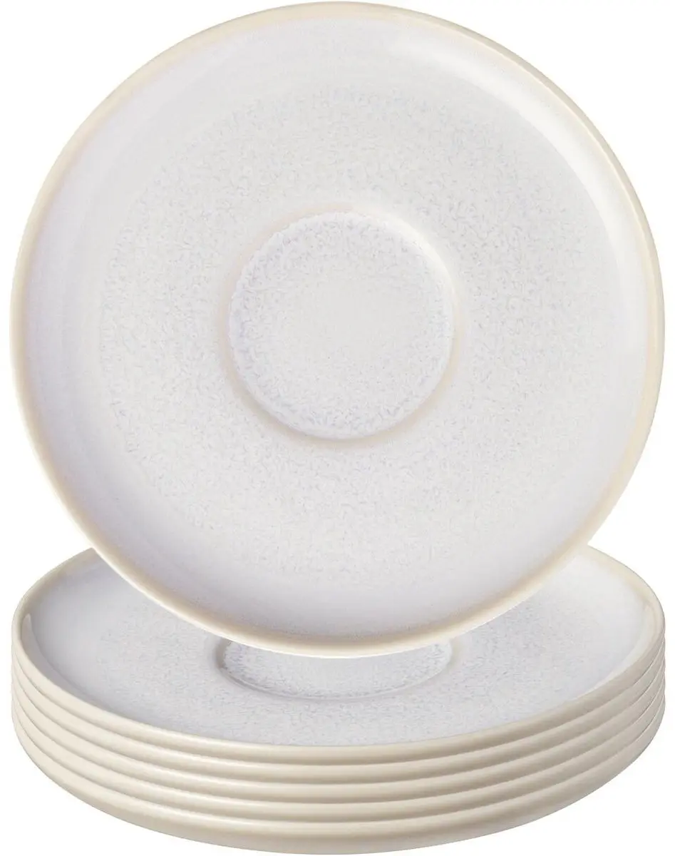 Villeroy & Boch Crafted Cotton Koffieschoteltjes 6 Stuks - 15cm Wit
