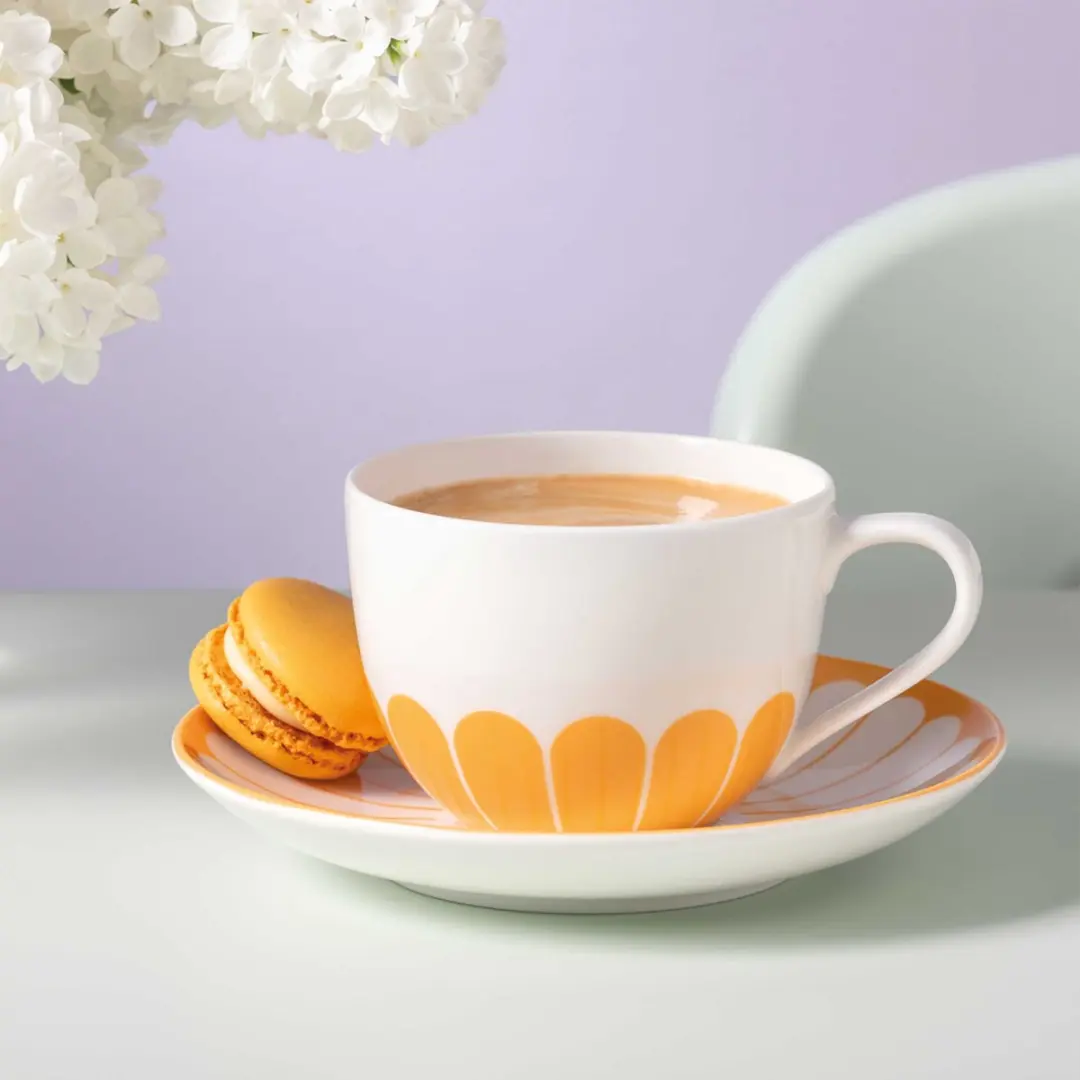 Villeroy & Boch Fleur Couleur Koffietas 160ml - Groen - afbeelding 8 van 10
