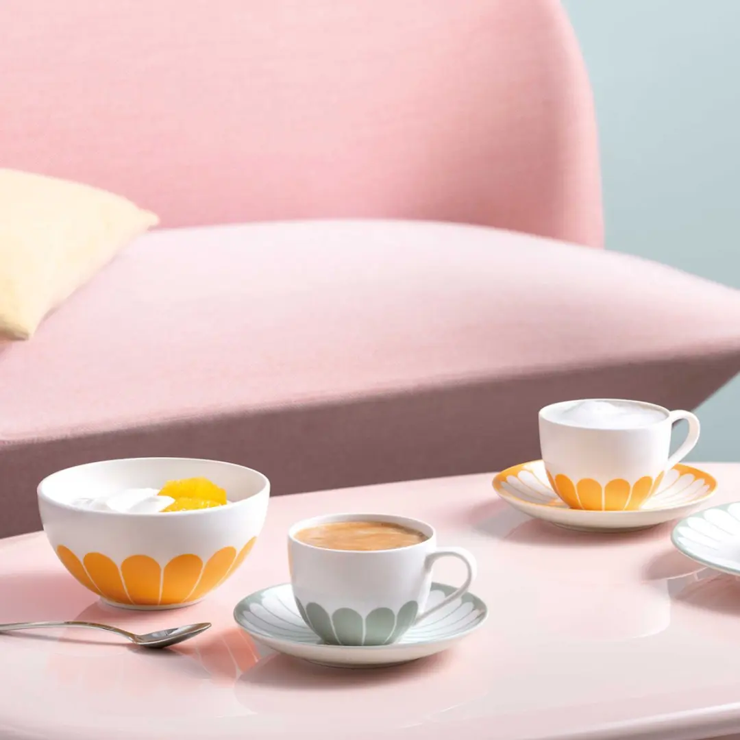 Villeroy & Boch Fleur Couleur Koffietas 160ml - Groen - afbeelding 9 van 10