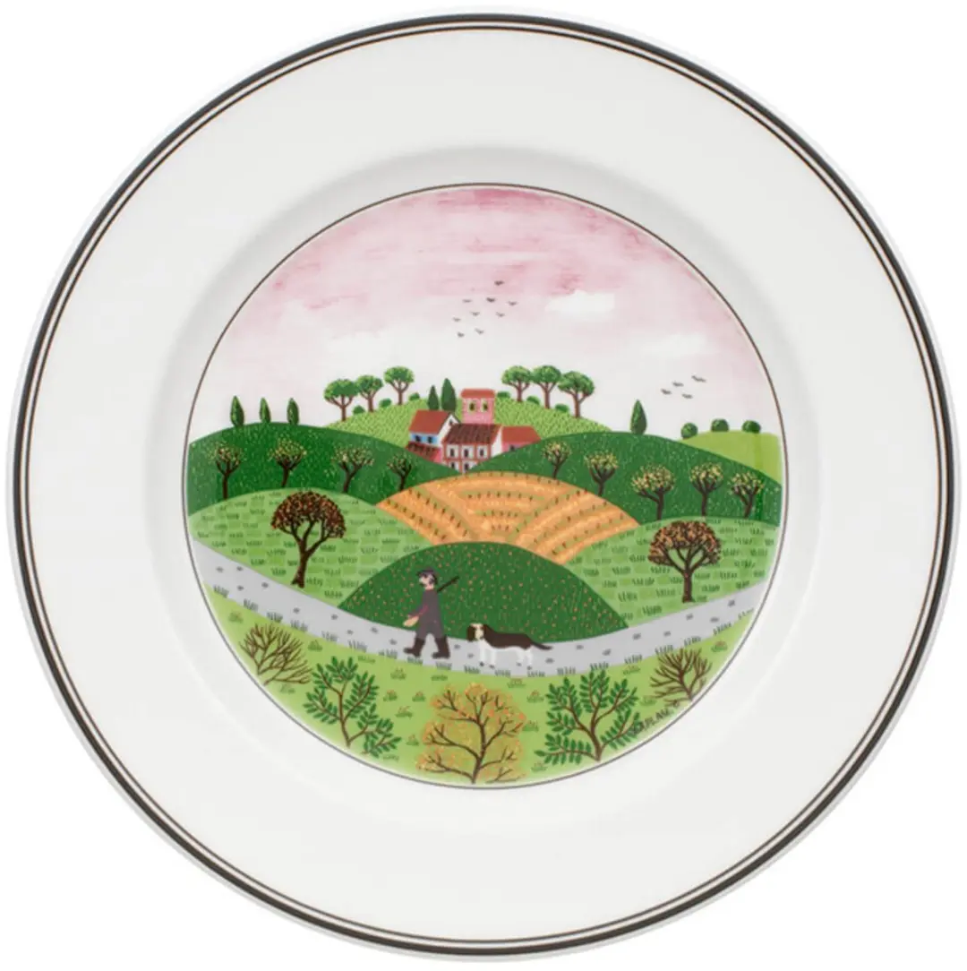Villeroy & Boch Jäger Design Naif Frühstücksteller