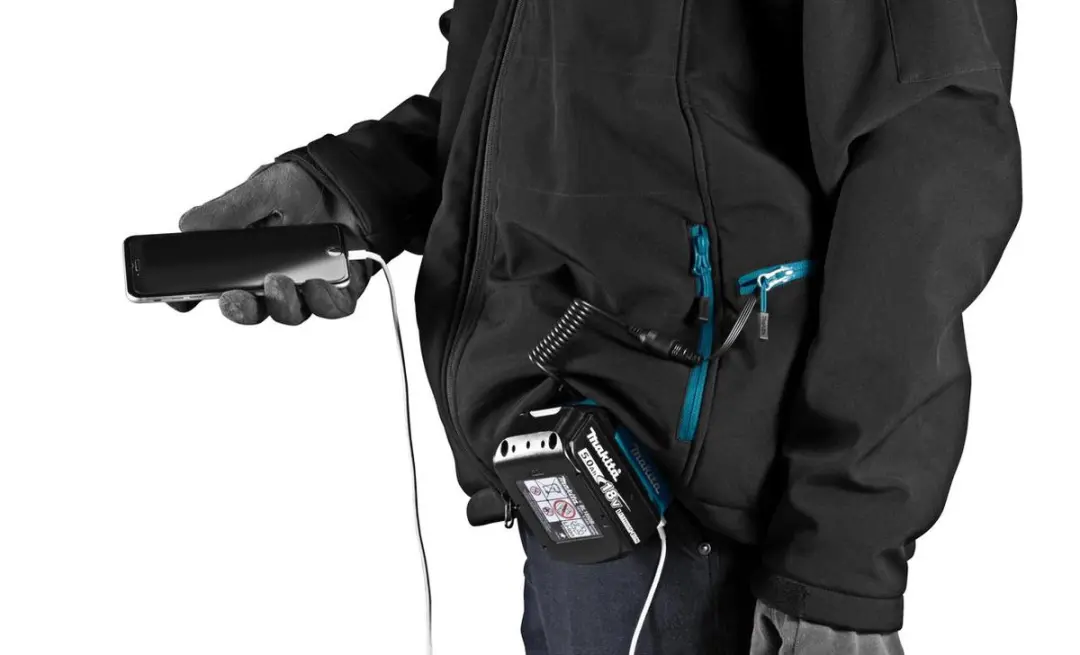 Makita DCJ205Z2XL Accu Verwarmde Jas - XXL