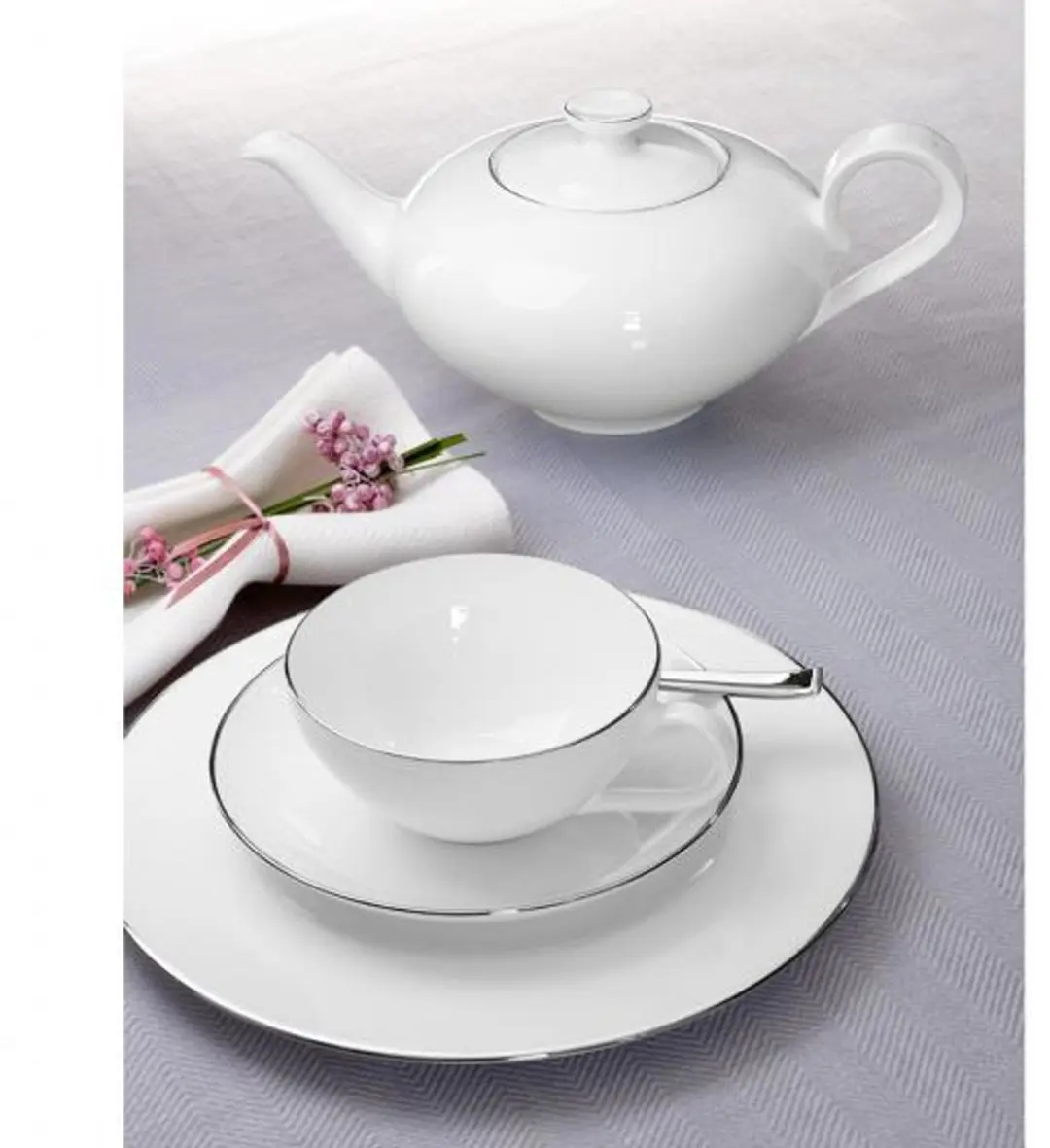 Villeroy & Boch Anmut Platinum No.1 Theetasse - 140ml - 2 Stuks