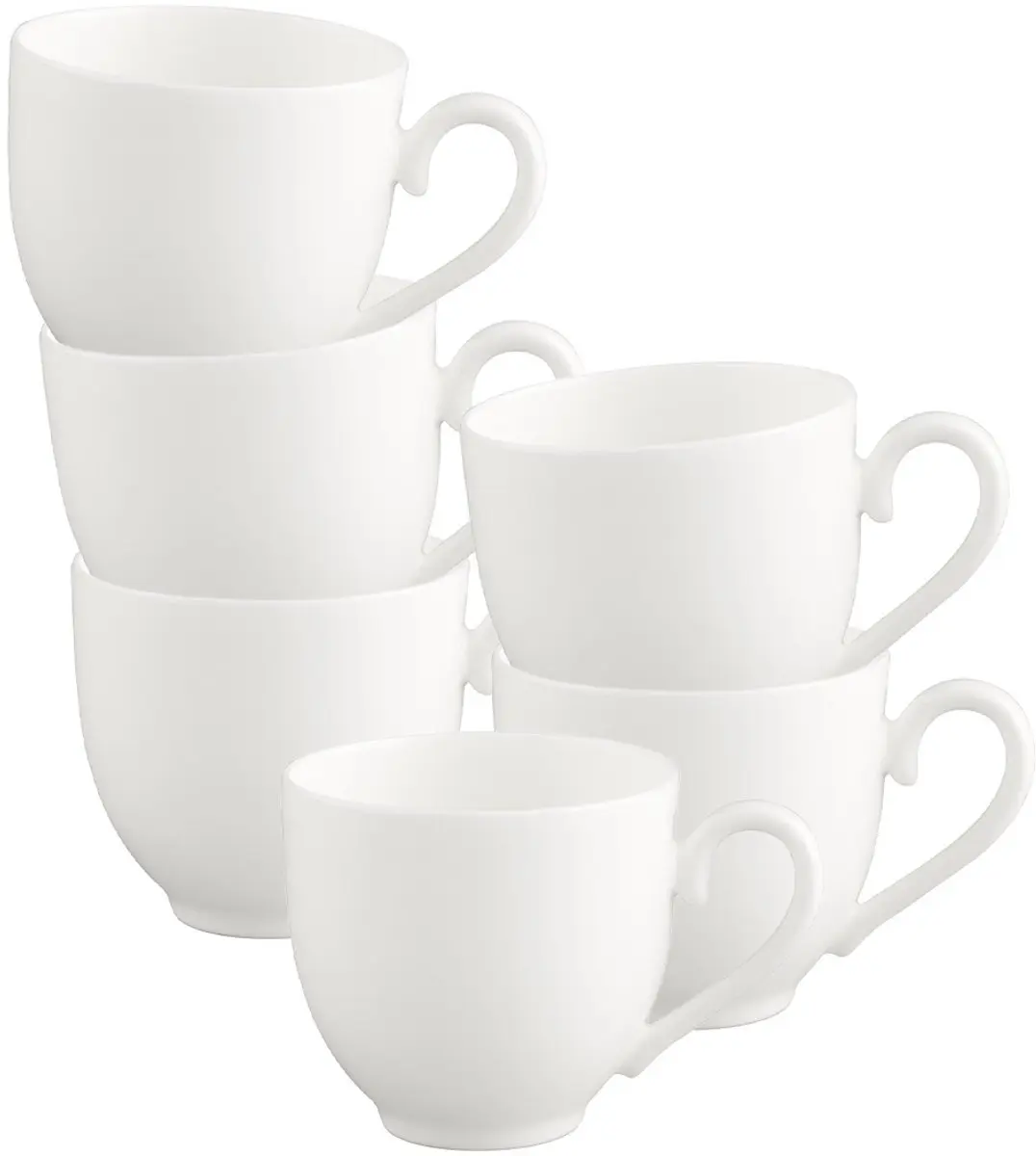 Villeroy & Boch Espressotassen White Pearl 70ml