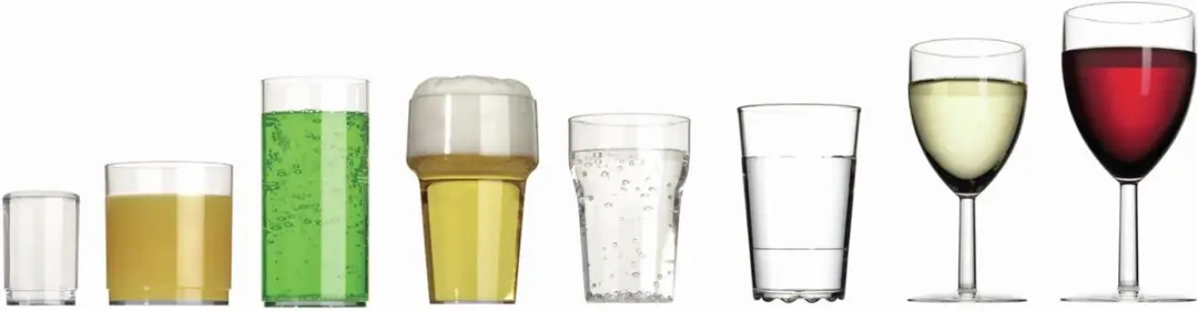 Mepal Rotweinglazen Set 6x 300ml - Transparant