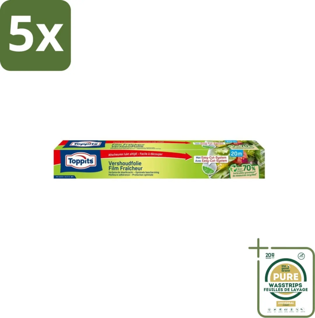 Toppits Vershoudfolie 32,5cm x 20m