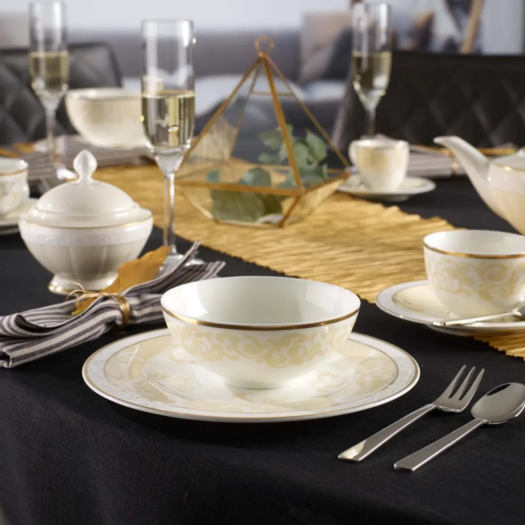 Villeroy & Boch Dessertschalen Ivoire Ø13cm - 6 Stuks