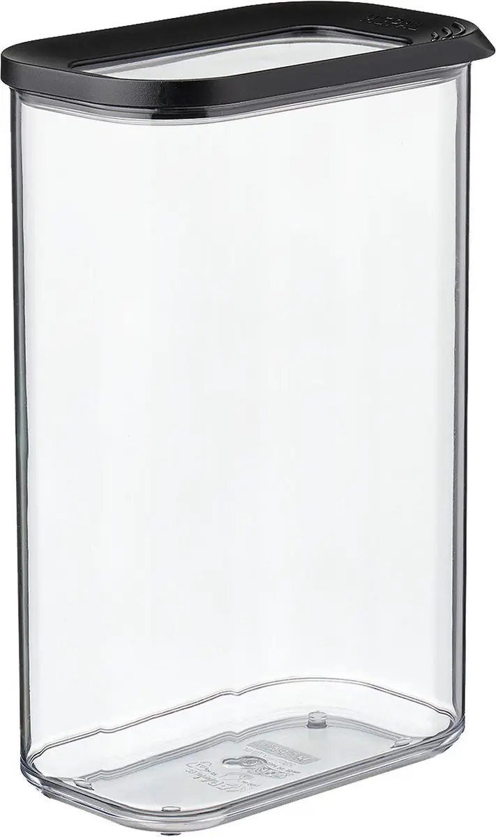 Mepal Modula Set van 6 - 6 Stuks - 1000/1500/2000ml - Zwart