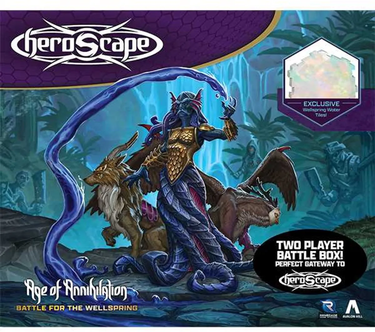 Asmodee Heroscape Battle for the Wellspring Battle Box