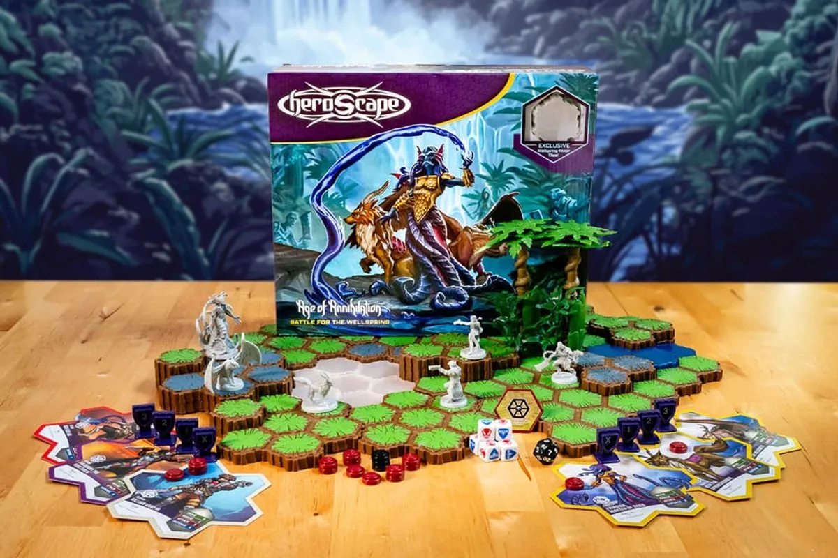 Asmodee Heroscape Battle for the Wellspring Battle Box