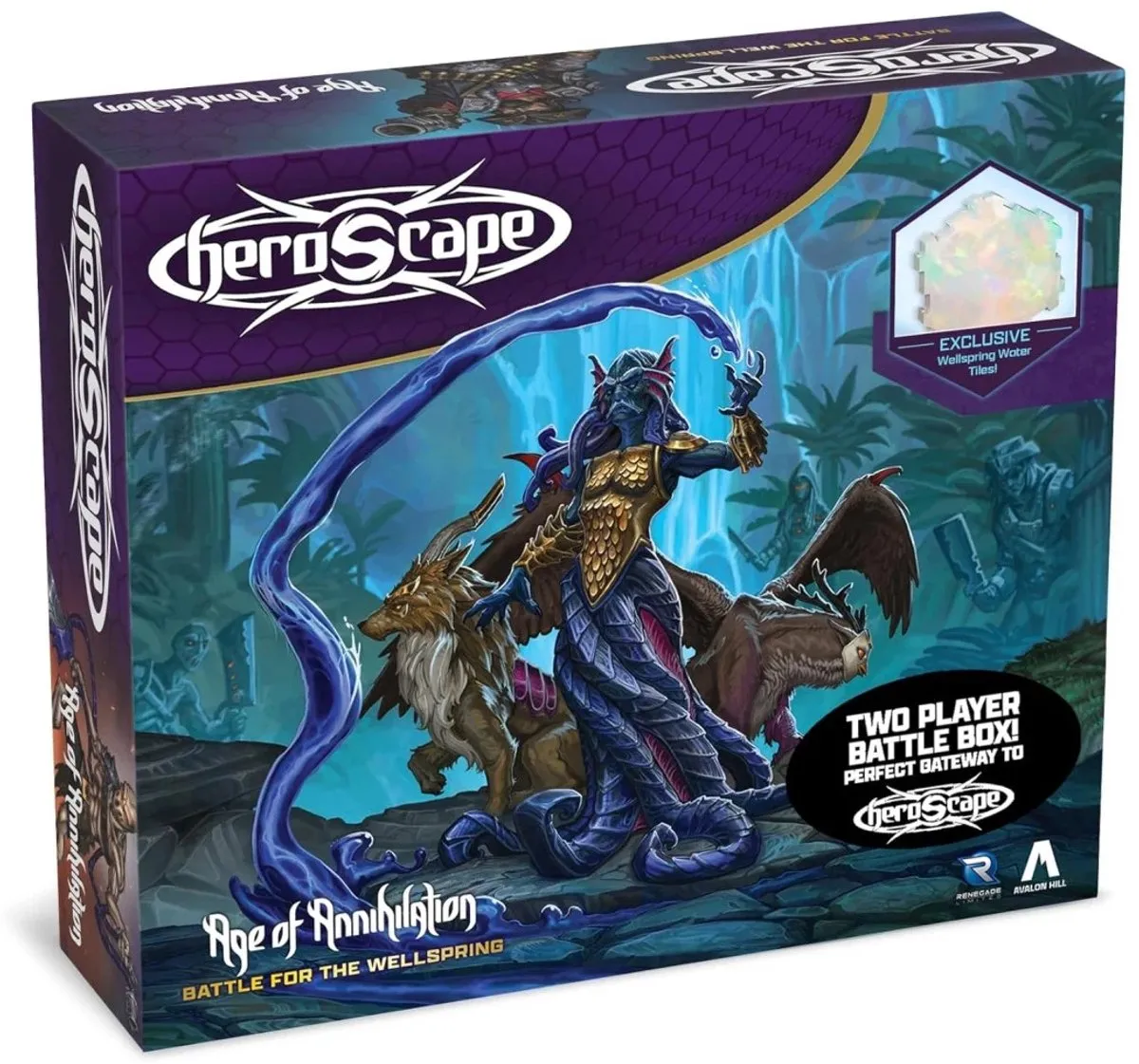 Asmodee Heroscape Battle for the Wellspring Battle Box