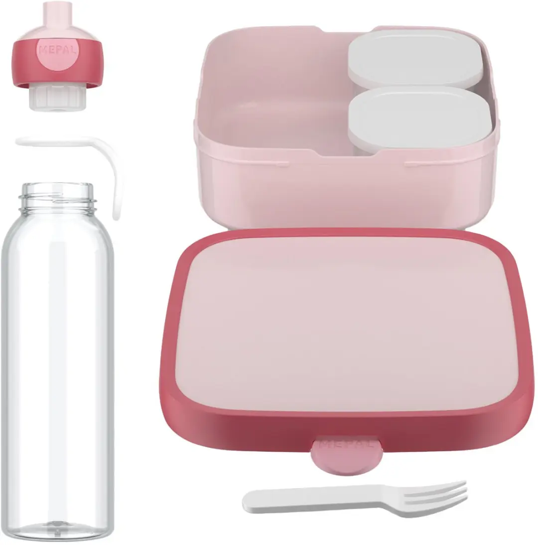 Mepal Pausenset XL Campus - 1,8L - Cool Pink