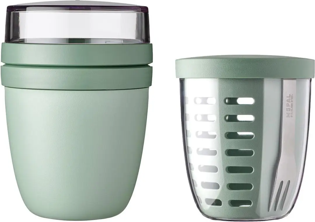 Mepal Lunchpot Fruitpot Ellipse Set 2-delig