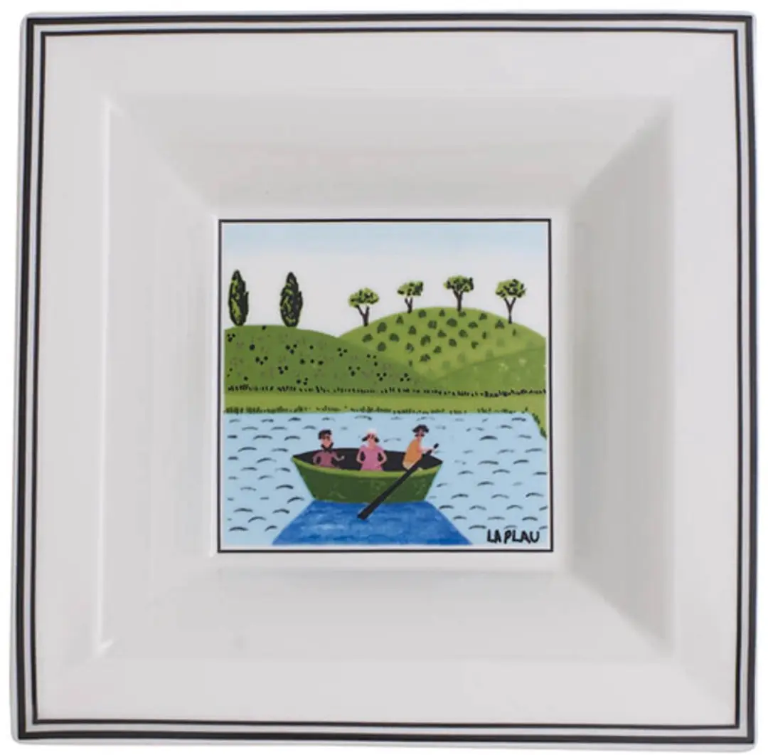 Villeroy & Boch Quadrat Design Naif Schaal 14x14cm