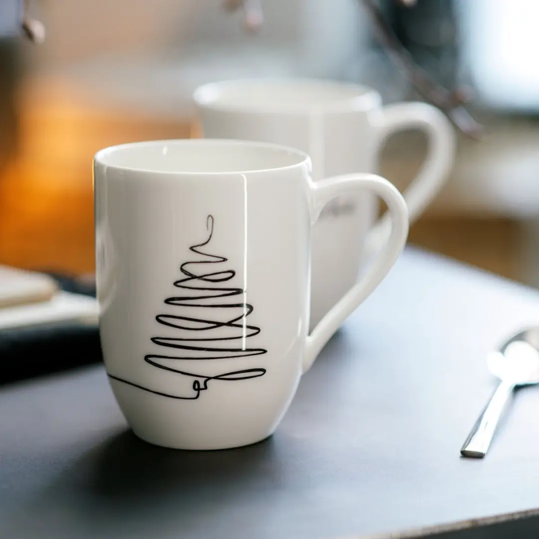 Villeroy & Boch Kaffeebecher XMAS Statement 280ml - Set van 2