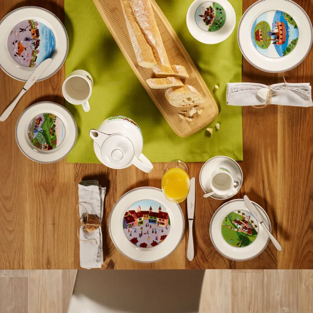 Villeroy & Boch Heirat Design Brotteller - ø17cm - Gekleurd