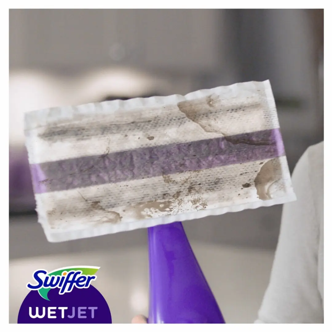 Swiffer WetJet Reinigingsdoekjes Navulling 12 Stuks - 3x12 Witte Strips