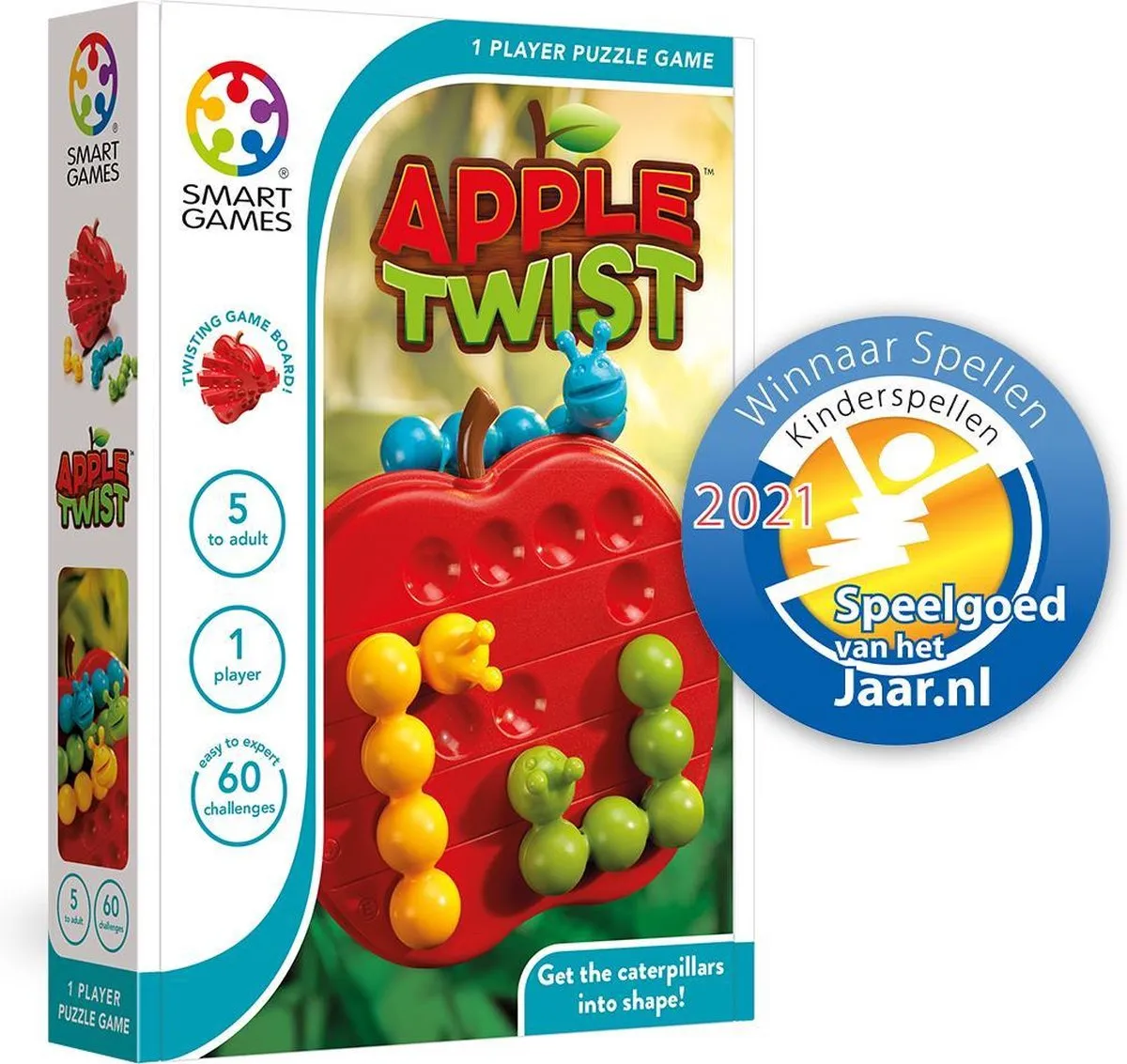 SmartGames Apple Twist SG 445 Puzzel - 60 opdrachten